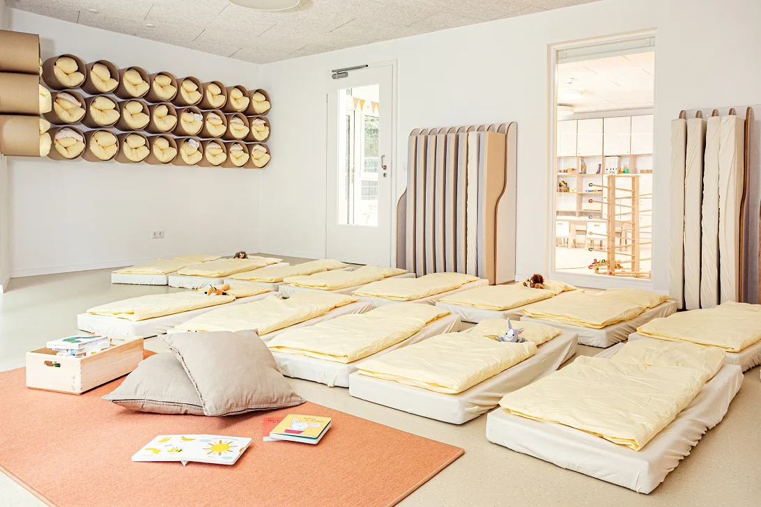 Kita Haferblöcken Innenbereich